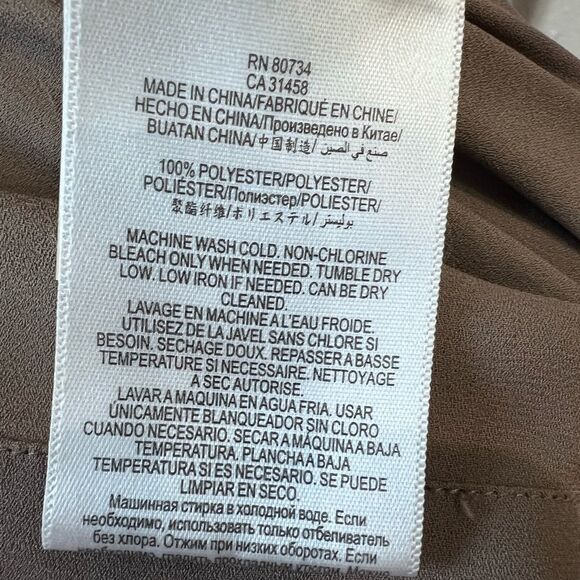 BCBGMAXAZRIA Thalia Romper Spanish Moss (Green) Size Medium - Picture 13 of 16